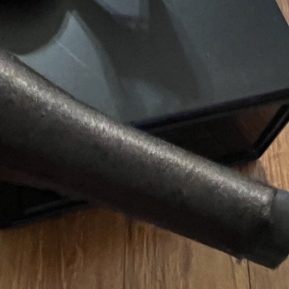 Women's Isaac Mizrahi brown Peep Toe Pumps Slip On size 11 M USED - Picture 3 of 4